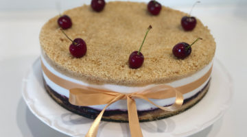 עוגת גבינה פירורים