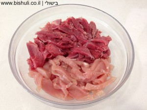 שווארמה - חיתוך הבשר